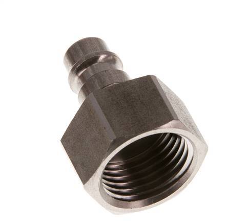 RVS DN 7.2 (Euro) Luchtkoppeling Insteeknippel G 1/2 inch Binnendraad