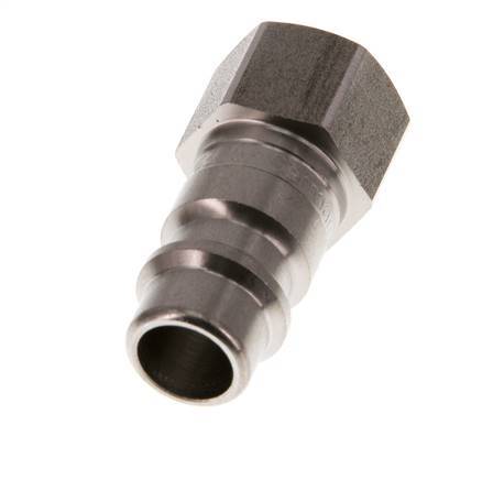 RVS DN 7.2 (Euro) Luchtkoppeling Insteeknippel G 1/8 inch Binnendraad