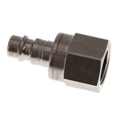 RVS DN 7.2 (Euro) Luchtkoppeling Insteeknippel G 3/8 inch Binnendraad Double Shut-Off