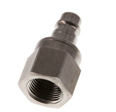 RVS DN 7.2 (Euro) Luchtkoppeling Insteeknippel G 3/8 inch Binnendraad Double Shut-Off
