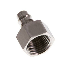 RVS 316L DN 7.2 (Euro) Luchtkoppeling Insteeknippel G 1/2 inch Binnendraad