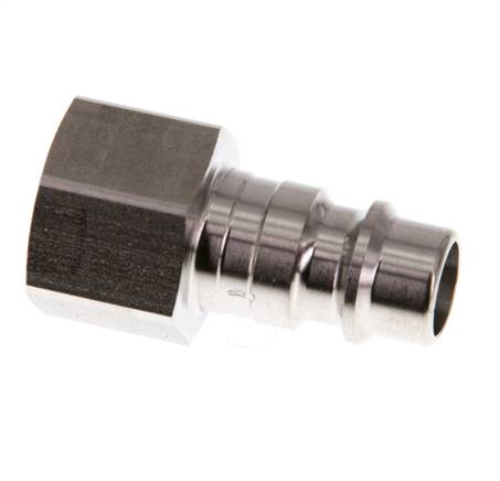 RVS 316L DN 7.2 (Euro) Luchtkoppeling Insteeknippel G 1/4 inch Binnendraad