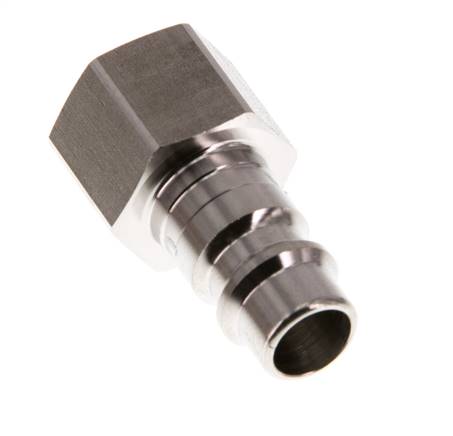 RVS 316L DN 7.2 (Euro) Luchtkoppeling Insteeknippel G 1/4 inch Binnendraad