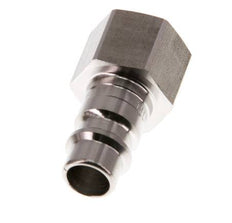 RVS 316L DN 7.2 (Euro) Luchtkoppeling Insteeknippel G 1/4 inch Binnendraad