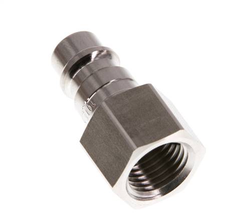 RVS 316L DN 7.2 (Euro) Luchtkoppeling Insteeknippel G 1/4 inch Binnendraad