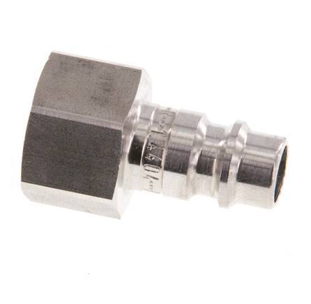 RVS 316L DN 7.2 (Euro) Luchtkoppeling Insteeknippel G 3/8 inch Binnendraad