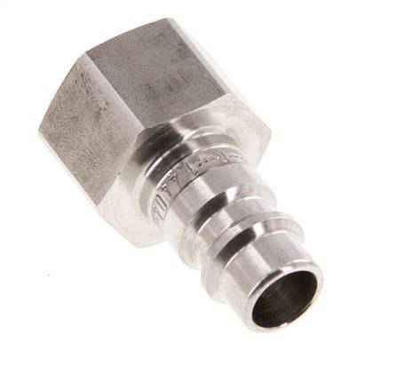 RVS 316L DN 7.2 (Euro) Luchtkoppeling Insteeknippel G 3/8 inch Binnendraad