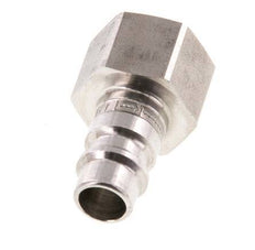 RVS 316L DN 7.2 (Euro) Luchtkoppeling Insteeknippel G 3/8 inch Binnendraad