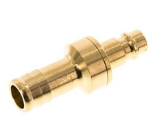 Messing DN 7.2 (Euro) Luchtkoppeling Insteeknippel 13 mm Slangpilaar Double Shut-Off