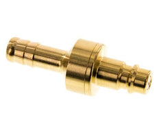 Messing DN 7.2 (Euro) Luchtkoppeling Insteeknippel 9 mm Slangpilaar Double Shut-Off