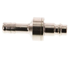 Nickel-plated Brass DN 7.2 (Euro) Air Coupling Plug 10 mm Hose Pillar Double Shut-Off
