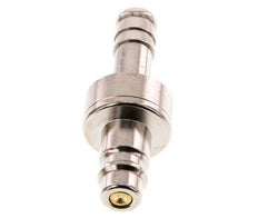 Nickel-plated Brass DN 7.2 (Euro) Air Coupling Plug 10 mm Hose Pillar Double Shut-Off