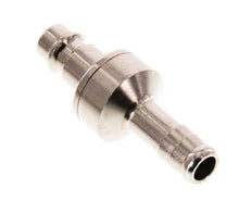 Vernikkeld Messing DN 7.2 (Euro) Luchtkoppeling Insteeknippel 10 mm Slangpilaar Double Shut-Off