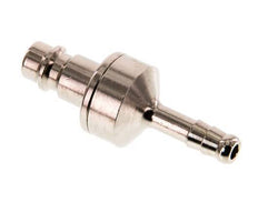 Vernikkeld Messing DN 7.2 (Euro) Luchtkoppeling Insteeknippel 6 mm Slangpilaar Double Shut-Off