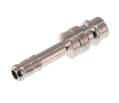 Stainless steel DN 7.2 (Euro) Air Coupling Plug 6 mm Hose Pillar