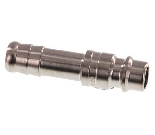 RVS DN 7.2 (Euro) Luchtkoppeling Insteeknippel 9 mm Slangpilaar