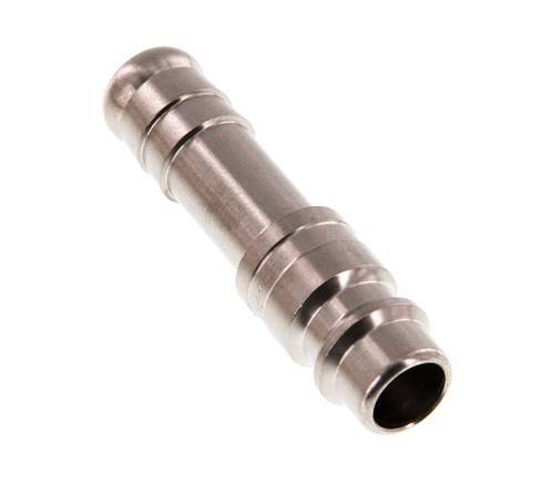 Stainless steel DN 7.2 (Euro) Air Coupling Plug 9 mm Hose Pillar