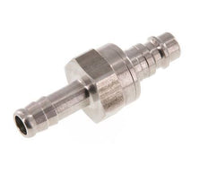 RVS DN 7.2 (Euro) Luchtkoppeling Insteeknippel 10 mm Slangpilaar Double Shut-Off