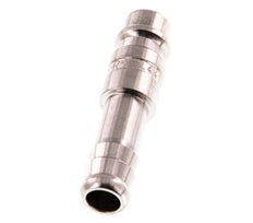 RVS 316L DN 7.2 (Euro) Luchtkoppeling Insteeknippel 10 mm Slangpilaar