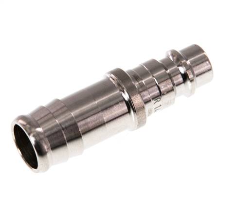 RVS 316L DN 7.2 (Euro) Luchtkoppeling Insteeknippel 13 mm Slangpilaar