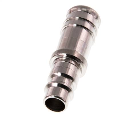RVS 316L DN 7.2 (Euro) Luchtkoppeling Insteeknippel 13 mm Slangpilaar