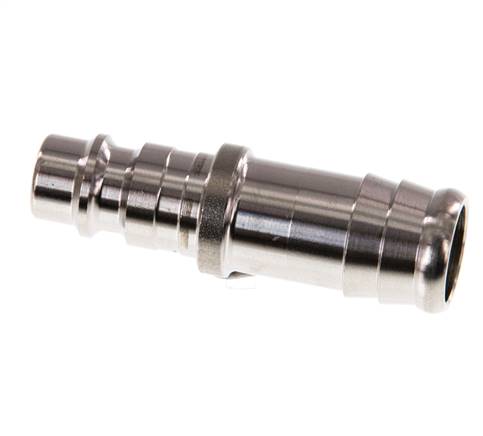 RVS 316L DN 7.2 (Euro) Luchtkoppeling Insteeknippel 13 mm Slangpilaar