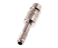RVS 316L DN 7.2 (Euro) Luchtkoppeling Insteeknippel 6 mm Slangpilaar