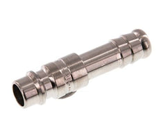 RVS 316L DN 7.2 (Euro) Luchtkoppeling Insteeknippel 9 mm Slangpilaar