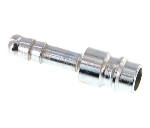 Hardened steel DN 7.2 (Euro) Air Coupling Plug 6 mm Hose Pillar [2 Pieces]