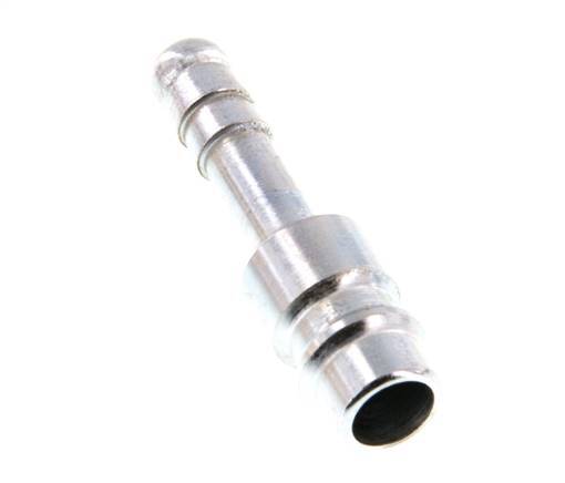 Hardened steel DN 7.2 (Euro) Air Coupling Plug 6 mm Hose Pillar [2 Pieces]