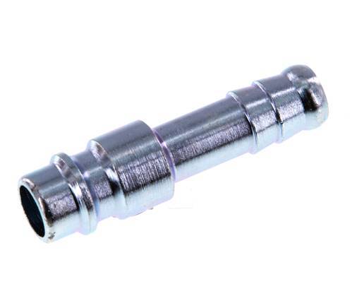 Hardened steel DN 7.2 (Euro) Air Coupling Plug 8 mm Hose Pillar [2 Pieces]
