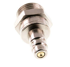 Vernikkeld Messing DN 7.2 (Euro) Luchtkoppeling Insteeknippel G 1/2 inch Buitendraad Double Shut-Off