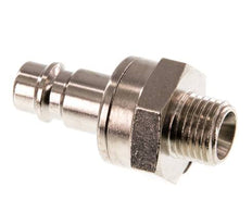 Vernikkeld Messing DN 7.2 (Euro) Luchtkoppeling Insteeknippel G 1/4 inch Buitendraad Double Shut-Off