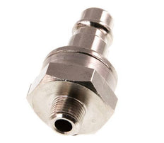 Vernikkeld Messing DN 7.2 (Euro) Luchtkoppeling Insteeknippel G 1/8 inch Buitendraad Double Shut-Off