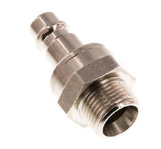 Vernikkeld Messing DN 7.2 (Euro) Luchtkoppeling Insteeknippel G 3/8 inch Buitendraad Double Shut-Off