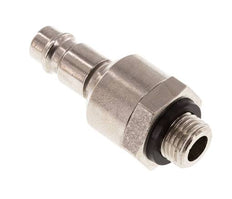 Staal/Messing DN 7.2 (Euro) Luchtkoppeling Insteeknippel G 1/4 inch Buitendraad Draaikoppeling