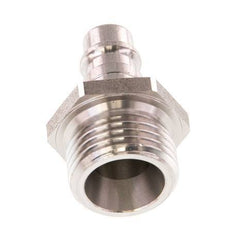 RVS DN 7.2 (Euro) Luchtkoppeling Insteeknippel G 1/2 inch Buitendraad