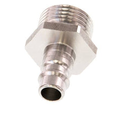 RVS DN 7.2 (Euro) Luchtkoppeling Insteeknippel G 1/2 inch Buitendraad