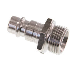 RVS DN 7.2 (Euro) Luchtkoppeling Insteeknippel G 3/8 inch Buitendraad