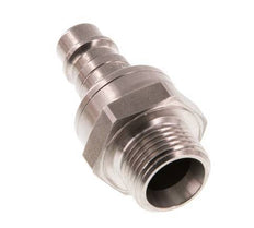 RVS DN 7.2 (Euro) Luchtkoppeling Insteeknippel G 3/8 inch Buitendraad Double Shut-Off