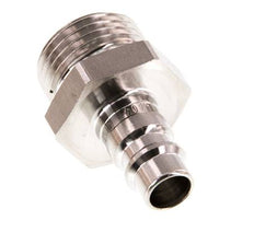 RVS 316L DN 7.2 (Euro) Luchtkoppeling Insteeknippel G 1/2 inch Buitendraad