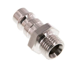 RVS 316L DN 7.2 (Euro) Luchtkoppeling Insteeknippel G 1/4 inch Buitendraad