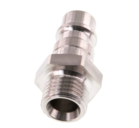 RVS 316L DN 7.2 (Euro) Luchtkoppeling Insteeknippel G 1/4 inch Buitendraad