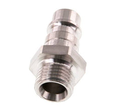 RVS 316L DN 7.2 (Euro) Luchtkoppeling Insteeknippel G 1/4 inch Buitendraad