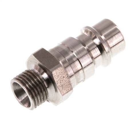 RVS 316L DN 7.2 (Euro) Luchtkoppeling Insteeknippel G 1/8 inch Buitendraad