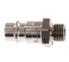 RVS 316L DN 7.2 (Euro) Luchtkoppeling Insteeknippel G 1/8 inch Buitendraad