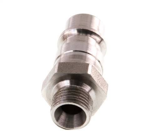 RVS 316L DN 7.2 (Euro) Luchtkoppeling Insteeknippel G 1/8 inch Buitendraad