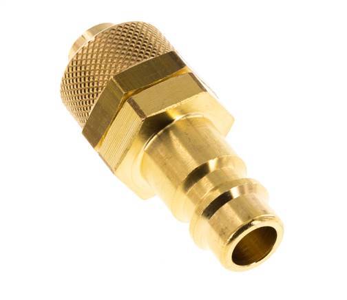Messing DN 7.2 (Euro) Luchtkoppeling Insteeknippel 9x12 mm Push-On