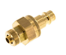 Messing DN 7.2 (Euro) Luchtkoppeling Insteeknippel 6x8 mm Push-On Double Shut-Off