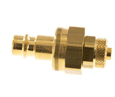 Messing DN 7.2 (Euro) Luchtkoppeling Insteeknippel 6x8 mm Push-On Double Shut-Off
